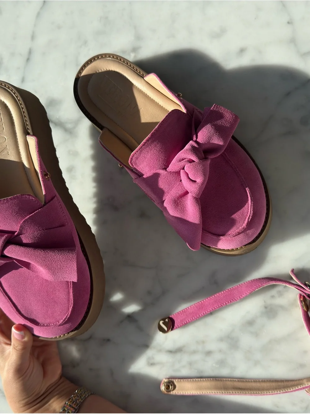 No Brand name natural suede